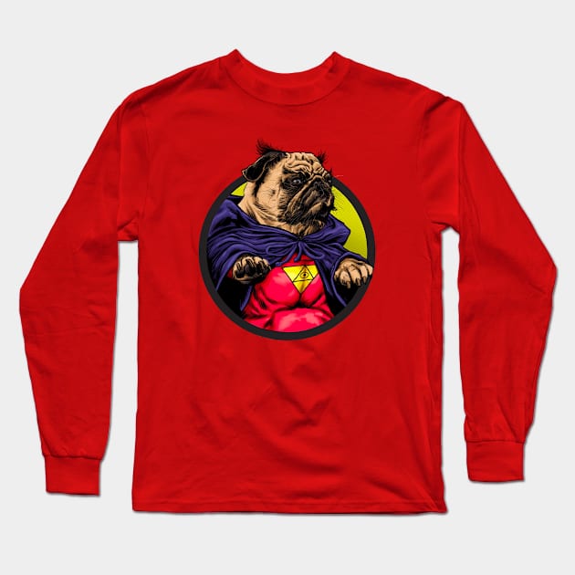 Dogster Druid Long Sleeve T-Shirt by ThirteenthFloor